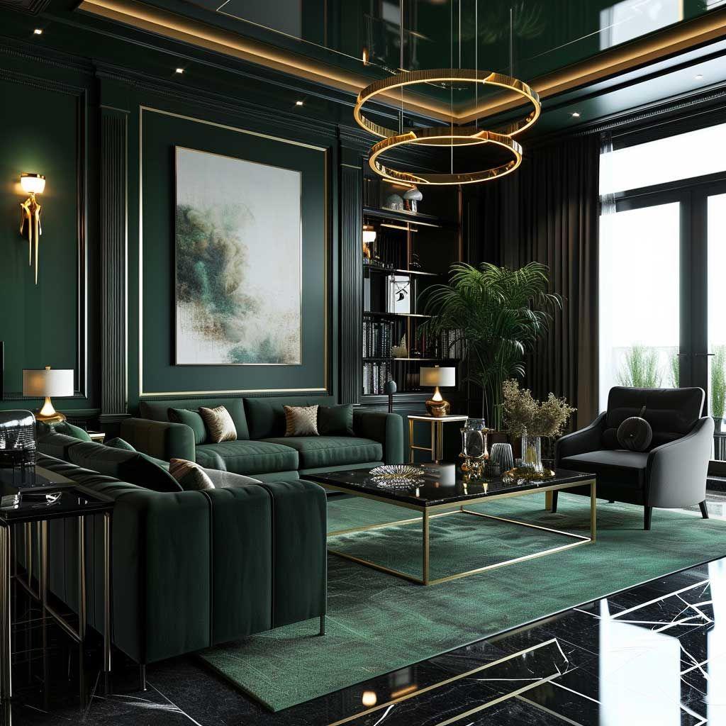 Emerald Green & Gold Collection