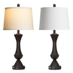 29" Gold Modern Table Lamps Set of 2, 3-Way Dimmable Touch Lamps for Nightstand with USB A+C & Outlets,Brass Lamps for Living Room, Bedroom, Nightstand, Entryway(2 Bulbs Included)