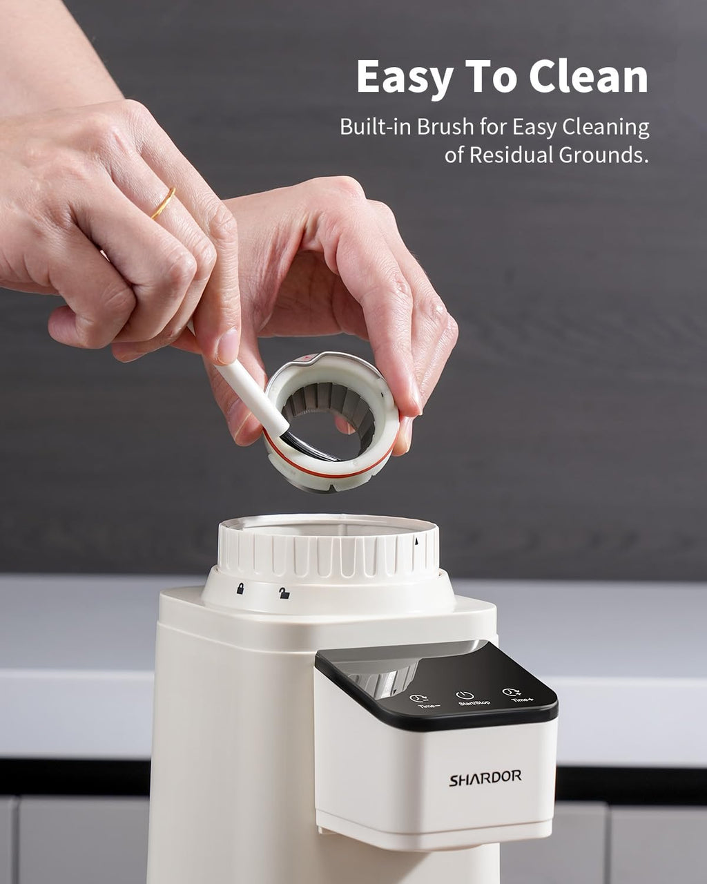 SHARDOR Professional Conical Burr Coffee Grinder, Coffee Bean Grinder with 48 Grind Settings for Espresso, Drip & French Press, Upgraded Anti-Static Technology, Precision Timer, Stainless Steel