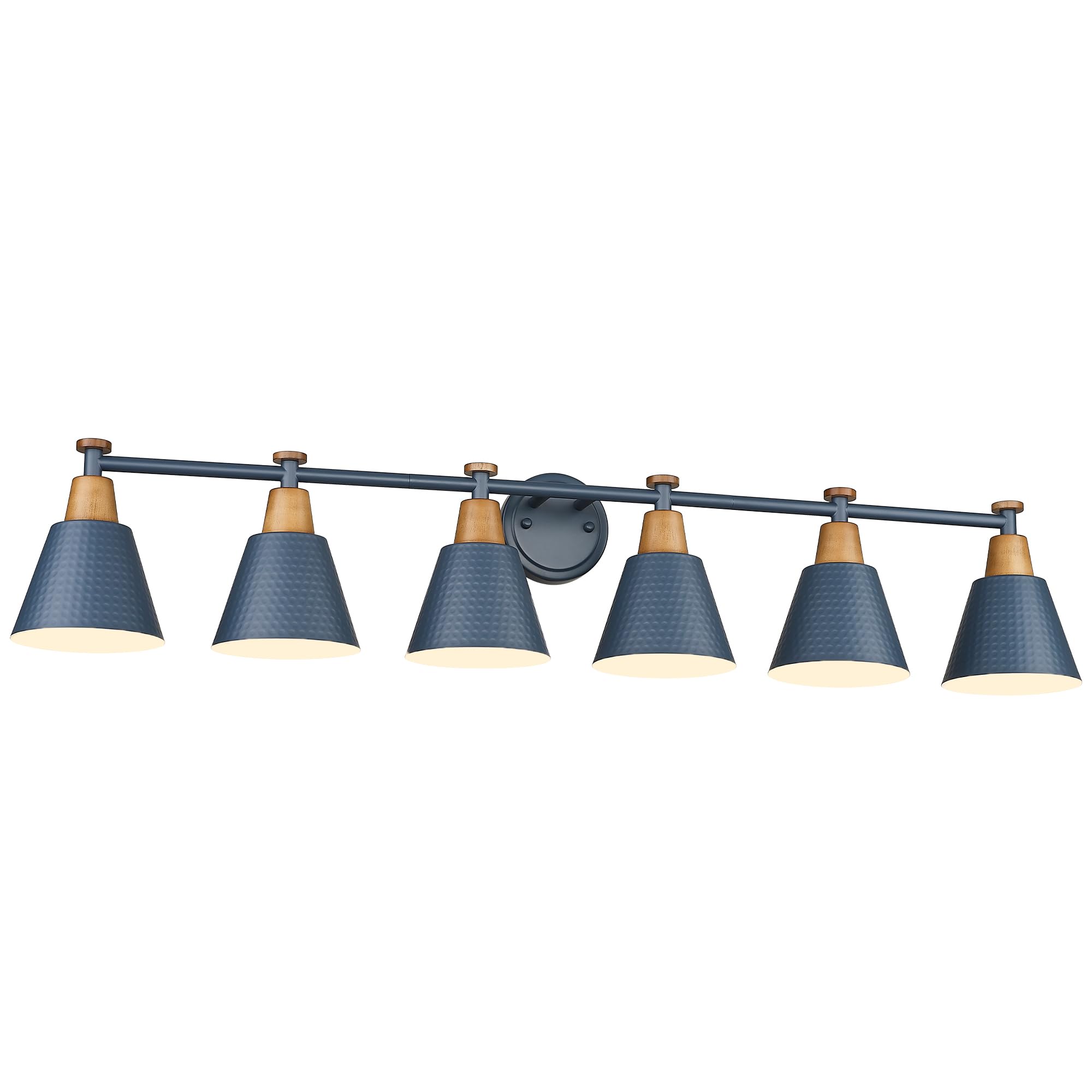 FEMILA 1-Light Vintage Wall Sconces, Antique Brass Industrial Sconces Wall Lighting, Single Bathroom Vanity Light Fixtures Wall Mount Lamp, Hammered Metal Shade,4FG59B BG