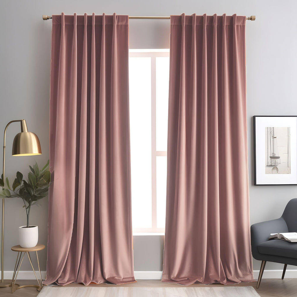 Emerald Green Velvet Curtains 84 inches Long Luxury 80% Blackout Curtains for Bedroom Living Room,Thermal Insulated Super Soft Window Drapes Rod Pocket & Back Tab, 52" W x 84" L, 2 Panels