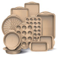 Country Kitchen Nonstick Stackable Bakeware Set - Durable, Easy Release Baking Set- 22 Pc. Includes Silicone Muffin Cups
