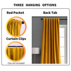 Emerald Green Velvet Curtains 84 inches Long Luxury 80% Blackout Curtains for Bedroom Living Room,Thermal Insulated Super Soft Window Drapes Rod Pocket & Back Tab, 52" W x 84" L, 2 Panels