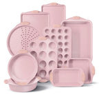 Country Kitchen Nonstick Stackable Bakeware Set - Durable, Easy Release Baking Set- 22 Pc. Includes Silicone Muffin Cups