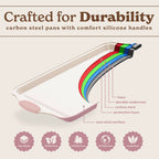 Country Kitchen Nonstick Stackable Bakeware Set - Durable, Easy Release Baking Set- 22 Pc. Includes Silicone Muffin Cups