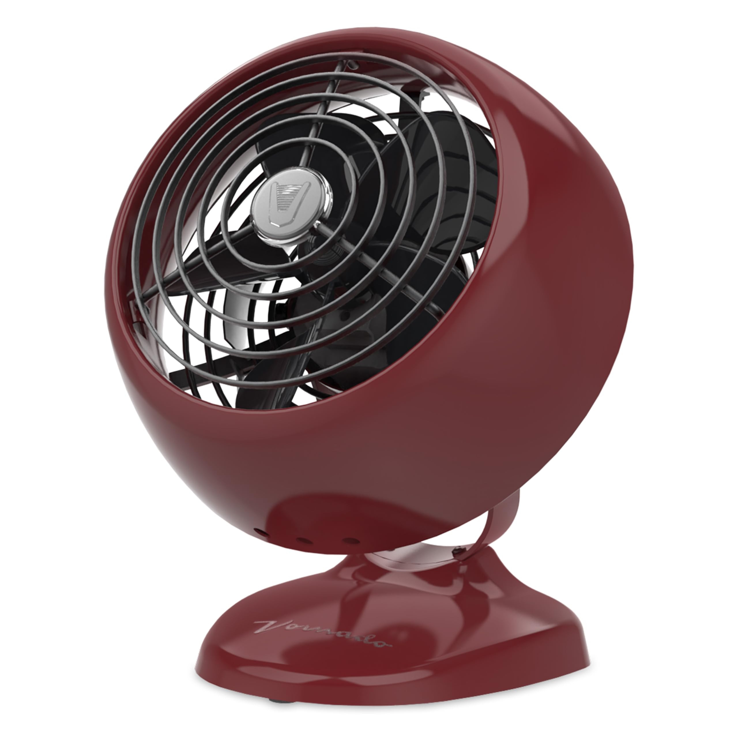 Vornado VFAN™ Mini Classic Vintage Metal Desk Fan, 2-Speed, Adjustable Tilt, Personal Air Circulator for Bedroom, Office, Dorm Room, Portable Quiet, Vintage Green