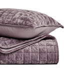 RECYCO Luxury Velvet Quilt Set King Size, Lightweight Velvet Comforter Set, Oversized Bedspread Coverlet Quilted Bedding Set, with 2 Matching Pillow Shams, for All Season, Navy Blue