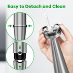 Turelar Immersion Blender Handheld Corded Hand Blenders Set 1100W, Trigger Variable Speed 5 in 1 Stick Emulsifier with Chopper, Whisk and Frother for Soup, Baby Food and Smoothies, Navy Blue