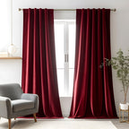 Emerald Green Velvet Curtains 84 inches Long Luxury 80% Blackout Curtains for Bedroom Living Room,Thermal Insulated Super Soft Window Drapes Rod Pocket & Back Tab, 52" W x 84" L, 2 Panels