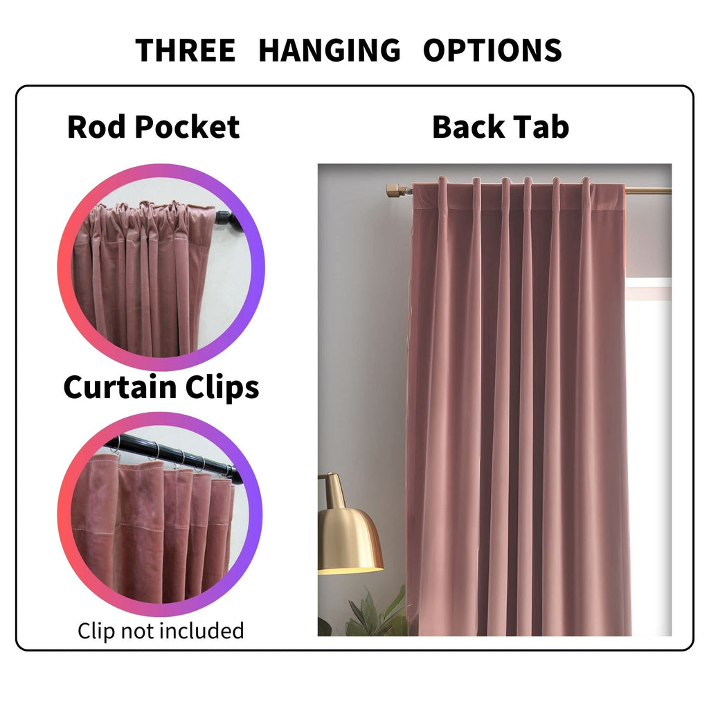 Emerald Green Velvet Curtains 84 inches Long Luxury 80% Blackout Curtains for Bedroom Living Room,Thermal Insulated Super Soft Window Drapes Rod Pocket & Back Tab, 52" W x 84" L, 2 Panels