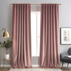 Emerald Green Velvet Curtains 84 inches Long Luxury 80% Blackout Curtains for Bedroom Living Room,Thermal Insulated Super Soft Window Drapes Rod Pocket & Back Tab, 52" W x 84" L, 2 Panels
