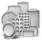 Country Kitchen Nonstick Stackable Bakeware Set - Durable, Easy Release Baking Set- 22 Pc. Includes Silicone Muffin Cups