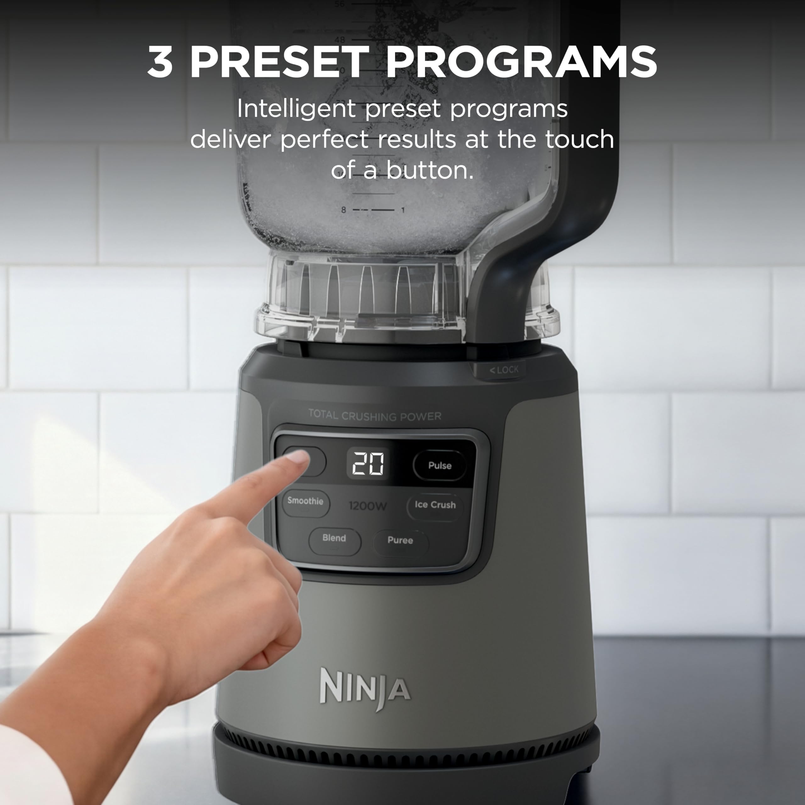 Ninja Kitchen System | All-in-One Food Processor & Blender for Smoothies | Includes Pitcher, (2) 16 oz. To-Go Cups & 8-Cup Bowl | Makes Salsa, Dough, Shakes, & Frozen Drinks | 1500W | Black | BL770