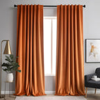 Emerald Green Velvet Curtains 84 inches Long Luxury 80% Blackout Curtains for Bedroom Living Room,Thermal Insulated Super Soft Window Drapes Rod Pocket & Back Tab, 52" W x 84" L, 2 Panels