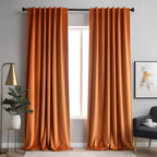 Emerald Green Velvet Curtains 84 inches Long Luxury 80% Blackout Curtains for Bedroom Living Room,Thermal Insulated Super Soft Window Drapes Rod Pocket & Back Tab, 52" W x 84" L, 2 Panels