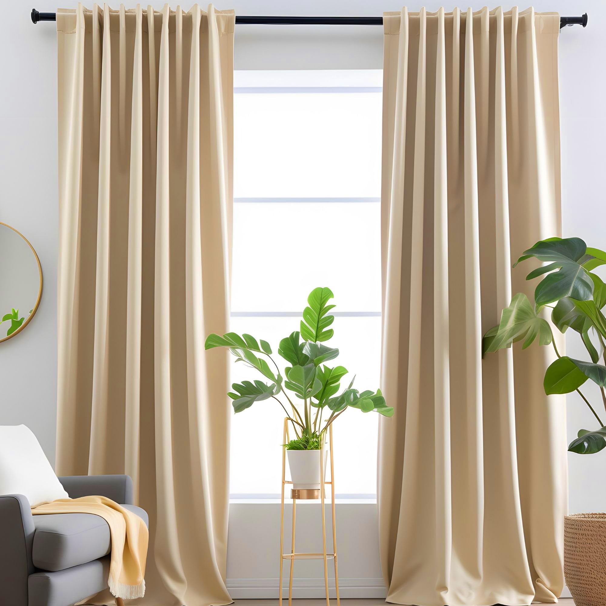Emerald Green Velvet Curtains 84 inches Long Luxury 80% Blackout Curtains for Bedroom Living Room,Thermal Insulated Super Soft Window Drapes Rod Pocket & Back Tab, 52" W x 84" L, 2 Panels