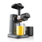 Ninja NeverClog Cold Press Juicer | Powerful Electric Slow Masticating Juicer with Pulp Control | XL Capacity | 24 oz. Juice Jug & 36 oz. Pulp Container | Dishwasher Safe | Navy | 150W | JC151NV