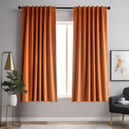 Emerald Green Velvet Curtains 84 inches Long Luxury 80% Blackout Curtains for Bedroom Living Room,Thermal Insulated Super Soft Window Drapes Rod Pocket & Back Tab, 52" W x 84" L, 2 Panels