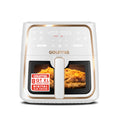 Gourmia 8 Qt Air Fryer, 8 Presets with Digital Display, FryForce 360° Technology, Easy View Window & Interior Light, Dishwasher Safe Basket, Green