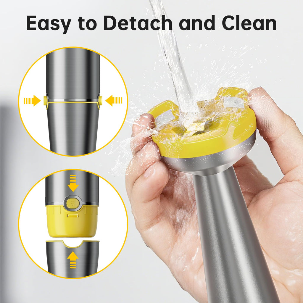 Turelar Immersion Blender Handheld Corded Hand Blenders Set 1100W, Trigger Variable Speed 5 in 1 Stick Emulsifier with Chopper, Whisk and Frother for Soup, Baby Food and Smoothies, Navy Blue