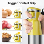 Turelar Immersion Blender Handheld Corded Hand Blenders Set 1100W, Trigger Variable Speed 5 in 1 Stick Emulsifier with Chopper, Whisk and Frother for Soup, Baby Food and Smoothies, Navy Blue