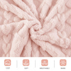 Aganear Fleece Throw Blanket - Cozy Soft Lightweight Fuzzy Throw Blanket for Women Portable Throw Blankets for Couch, Warm Present for Birthday, Christmas, Halloween, Housewarming(50"x60", Khaki)