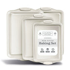 Country Kitchen Nonstick Stackable Bakeware Set - Durable, Easy Release Baking Set- 22 Pc. Includes Silicone Muffin Cups