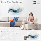 Soon Global Acoustical Wall Panels, 6-Piece 23.62 X 23.62 Inches Art Acoustic Panels, Decorative Acoustic Panels, Acoustic Wall Panels, Sound Absorbing Wall Art, Arcadian Vortex