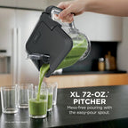 Ninja Kitchen System | All-in-One Food Processor & Blender for Smoothies | Includes Pitcher, (2) 16 oz. To-Go Cups & 8-Cup Bowl | Makes Salsa, Dough, Shakes, & Frozen Drinks | 1500W | Black | BL770