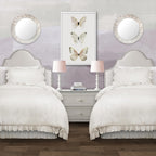 Lush Decor Reyna Ruffle Comforter Set - 3 Piece Cozy Ruffled Bedding Set - Timeless Elegance and Comfort for Bedroom - King, Gray