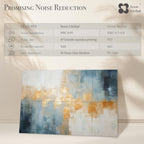 Soon Global Acoustical Wall Panels, 6-Piece 23.62 X 23.62 Inches Art Acoustic Panels, Decorative Acoustic Panels, Acoustic Wall Panels, Sound Absorbing Wall Art, Arcadian Vortex