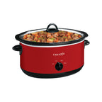 Crock-Pot 7-Quart Manual Slow Cooker, Family Size Serves 8+ People & Fits 6-lb Roast, Removable Stoneware with Warming Setting, Dishwasher Safe for Easy Cleanup, Turquoise