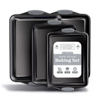 Country Kitchen Nonstick Stackable Bakeware Set - Durable, Easy Release Baking Set- 22 Pc. Includes Silicone Muffin Cups