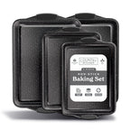 Country Kitchen Nonstick Stackable Bakeware Set - Durable, Easy Release Baking Set- 22 Pc. Includes Silicone Muffin Cups