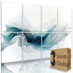 Soon Global Acoustical Wall Panels, 6-Piece 23.62 X 23.62 Inches Art Acoustic Panels, Decorative Acoustic Panels, Acoustic Wall Panels, Sound Absorbing Wall Art, Arcadian Vortex