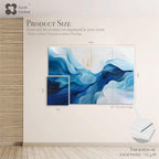 Soon Global Acoustical Wall Panels, 6-Piece 23.62 X 23.62 Inches Art Acoustic Panels, Decorative Acoustic Panels, Acoustic Wall Panels, Sound Absorbing Wall Art, Arcadian Vortex