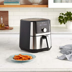Instant Pot 6QT VORTEX Plus Air Fryer, 6-in-1, Air Fry, Broil, Dehydrate, Crisp, Roast, Reheat, Bake, Dishwasher-Safe Airfryer basket, from the Makers of Instant Pot, Stainless Steel