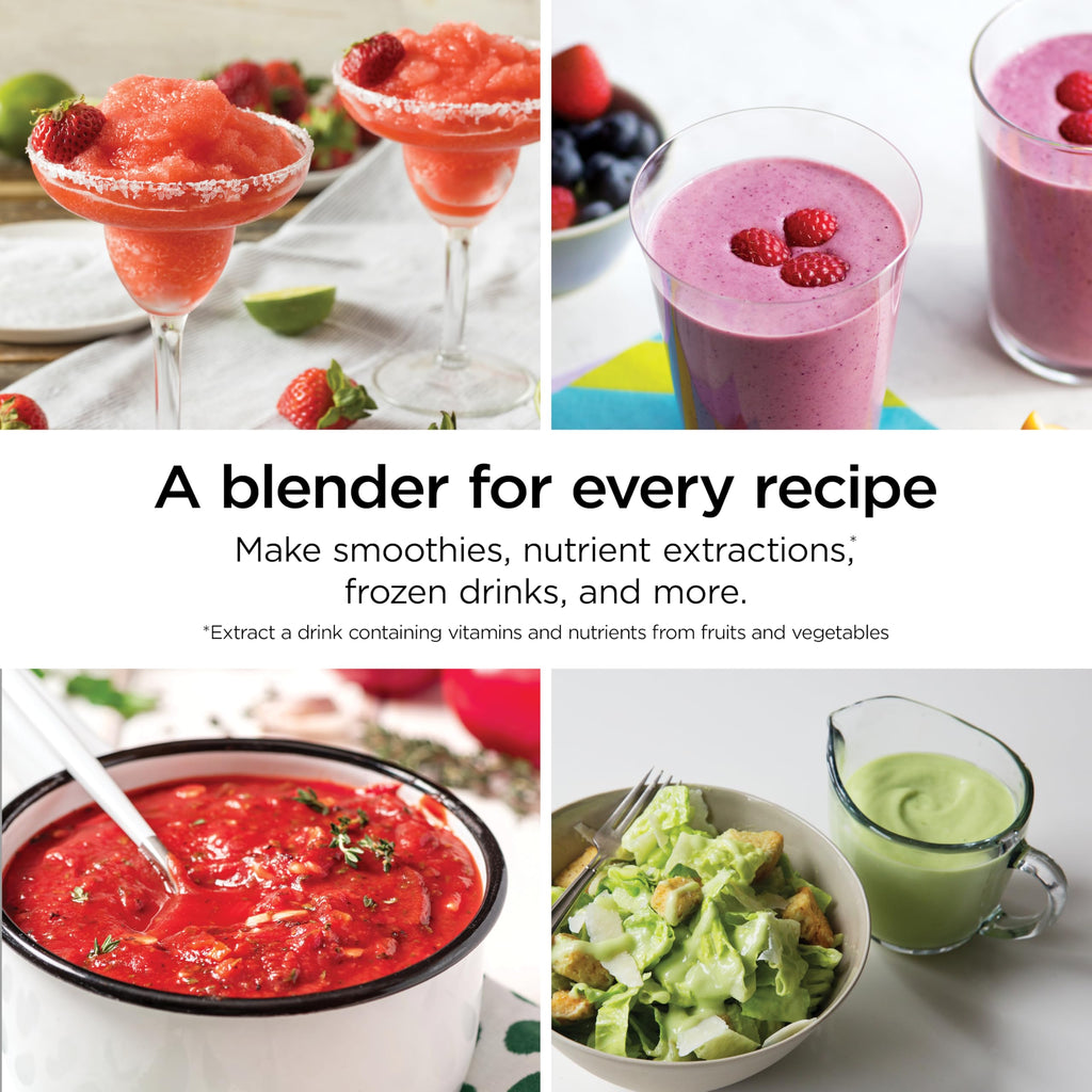 Ninja Kitchen System | All-in-One Food Processor & Blender for Smoothies | Includes Pitcher, (2) 16 oz. To-Go Cups & 8-Cup Bowl | Makes Salsa, Dough, Shakes, & Frozen Drinks | 1500W | Black | BL770