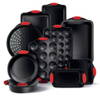 Country Kitchen Nonstick Stackable Bakeware Set - Durable, Easy Release Baking Set- 22 Pc. Includes Silicone Muffin Cups