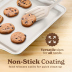 Country Kitchen Nonstick Stackable Bakeware Set - Durable, Easy Release Baking Set- 22 Pc. Includes Silicone Muffin Cups
