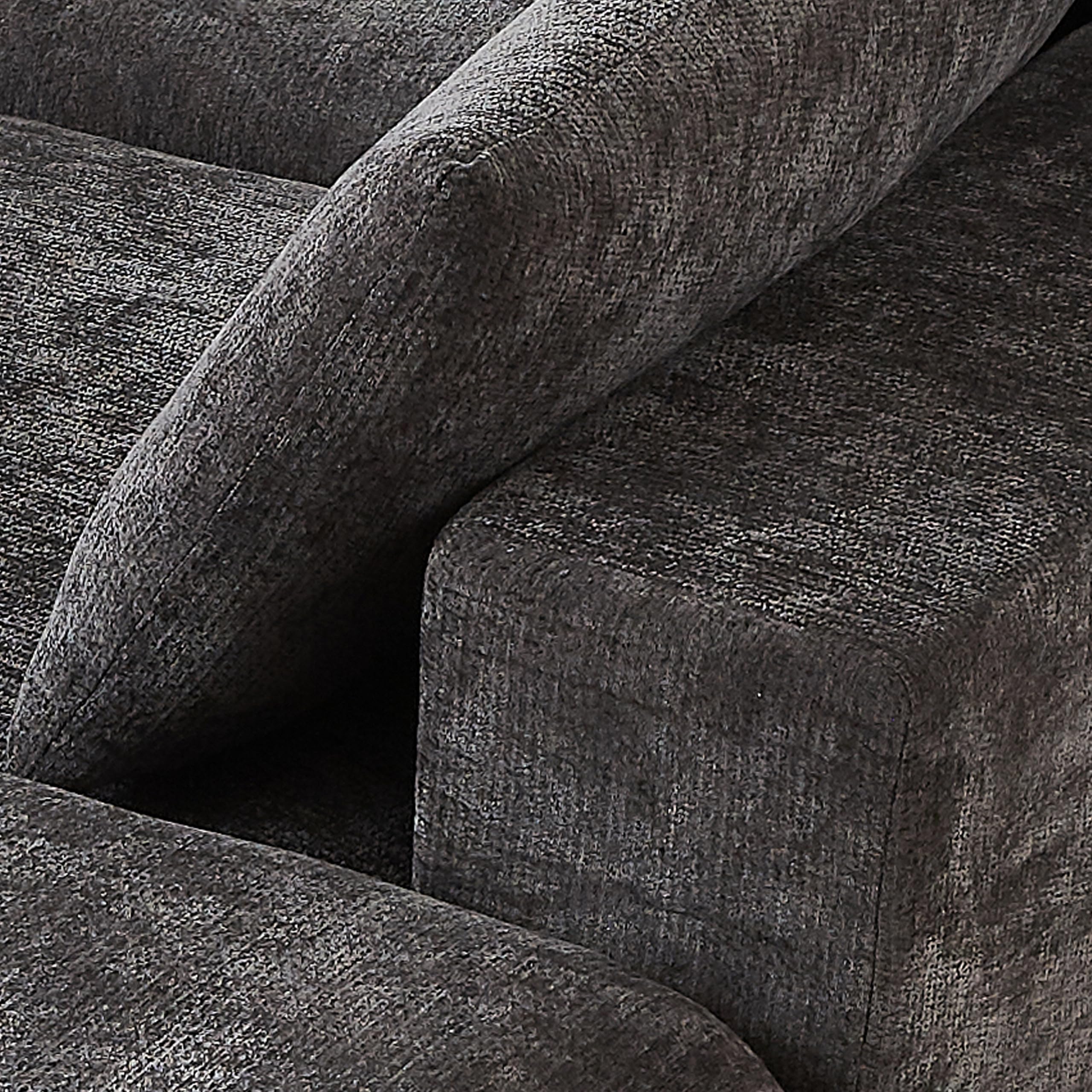 98.4-Inch Oversized Boneless Cloud Couches Deep Seat Foam Sofa Couch with 2 Round Toss Pillows, Luxury Corduroy Upholstered 3 Seat Tufted Loveseat, Cloud Sofa in a Box