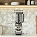 Ninja Kitchen System | All-in-One Food Processor & Blender for Smoothies | Includes Pitcher, (2) 16 oz. To-Go Cups & 8-Cup Bowl | Makes Salsa, Dough, Shakes, & Frozen Drinks | 1500W | Black | BL770