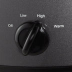 Crock-Pot 7-Quart Manual Slow Cooker, Family Size Serves 8+ People & Fits 6-lb Roast, Removable Stoneware with Warming Setting, Dishwasher Safe for Easy Cleanup, Turquoise