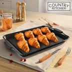 Country Kitchen Nonstick Stackable Bakeware Set - Durable, Easy Release Baking Set- 22 Pc. Includes Silicone Muffin Cups