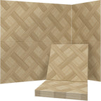 Soon Global Acoustical Wall Panels, 6-Piece 23.62 X 23.62 Inches Art Acoustic Panels, Decorative Acoustic Panels, Acoustic Wall Panels, Sound Absorbing Wall Art, Arcadian Vortex